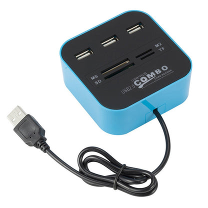 TechLink USB 2.0 All-In-One Hub and Card Reader Combo