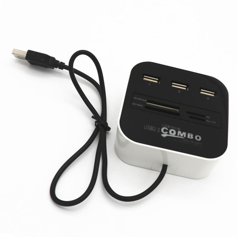 TechLink USB 2.0 All-In-One Hub and Card Reader Combo