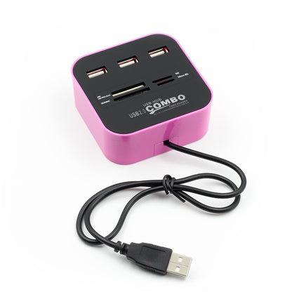 TechLink USB 2.0 All-In-One Hub and Card Reader Combo