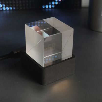 EnchantaVue Crystal Cube